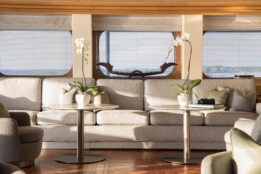 Luxury Yacht Charter Indonesia - Aqua Blu - Lounge - 02