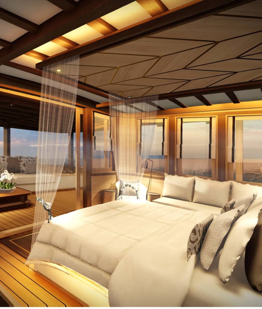 Otium Luxury Yacht Charter Indonesia - SUITE REINE -1-